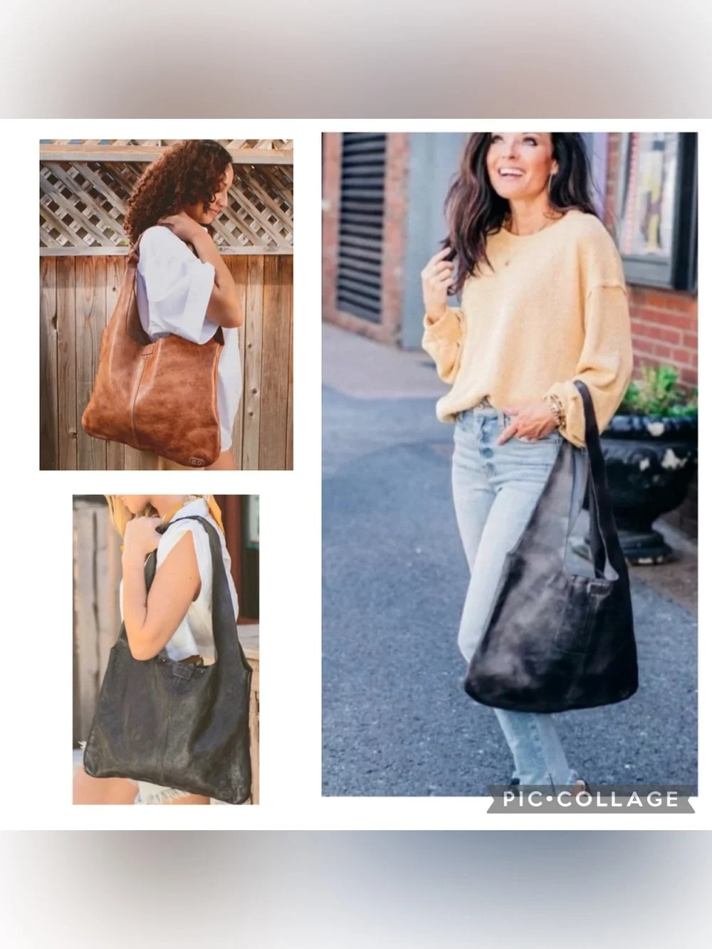 NWT Bed Stu Leather Ariel Hobo Shoulder Slouch Bag Blossom Velvet Retail $249